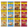 Lot de 12 barres protéinées et énergétiques bio - 4 saveurs | Meltonic