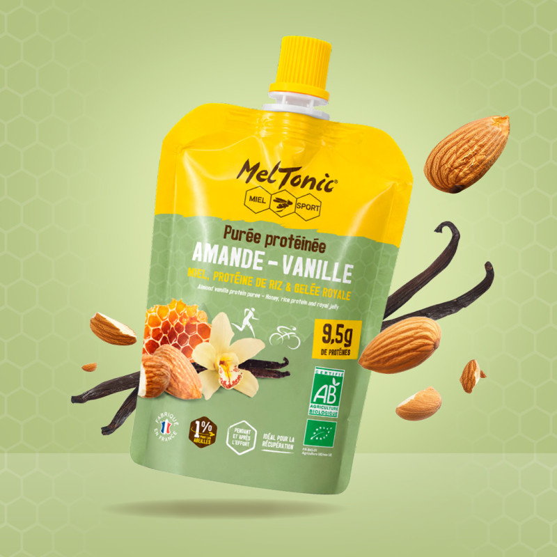 Crème protéinée bio amande - vanille | Après l'effort | Meltonic