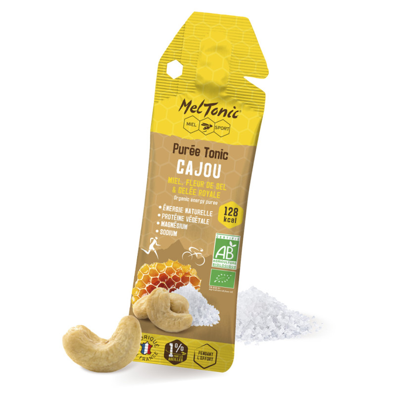 Salted cashew purée stick