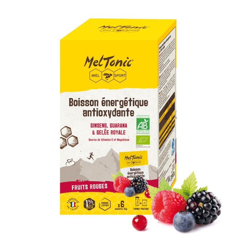 Boisson énergétique antioxydante Bio isotonique | Meltonic