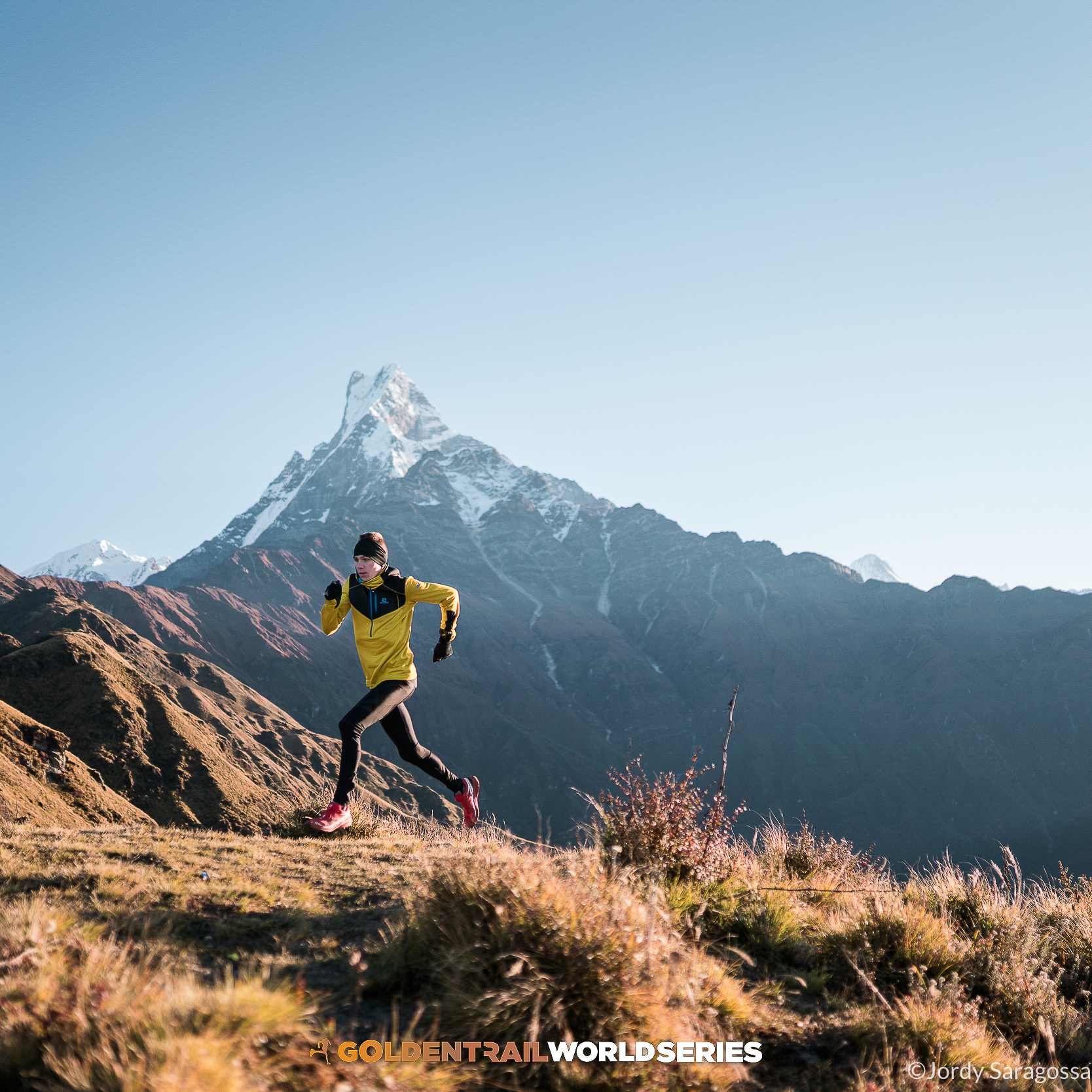 Davide Magnini, ambassadeur Meltonic en pleine course aux Golden Trail Series