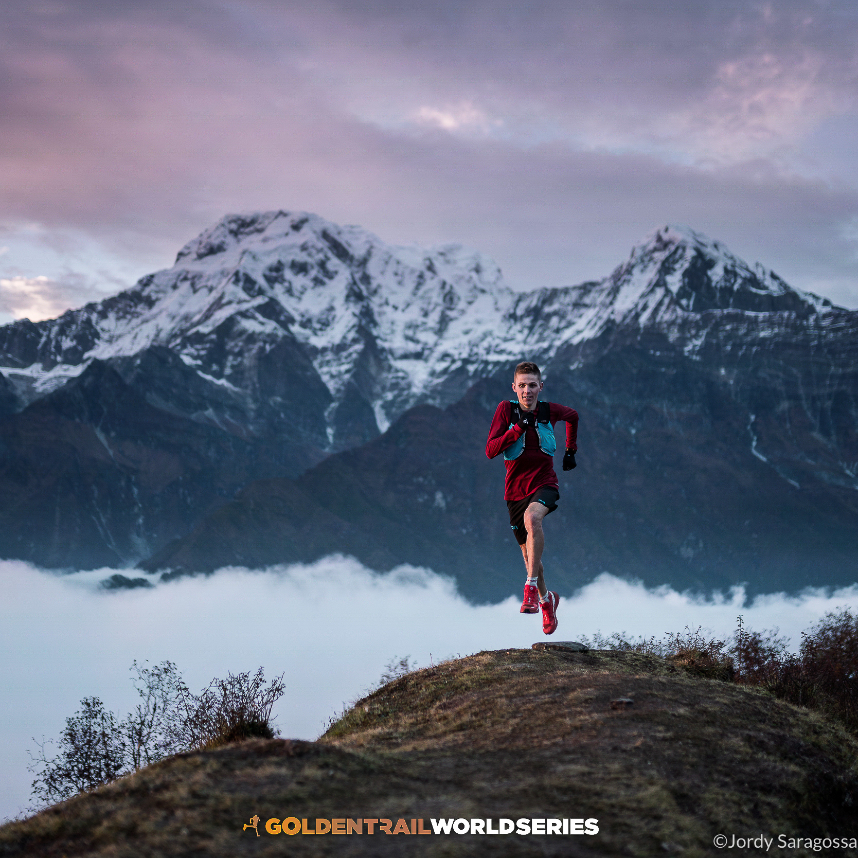 Davide Magnini, Ambassadeur Meltonic en pleine course aux Golden Trail Series