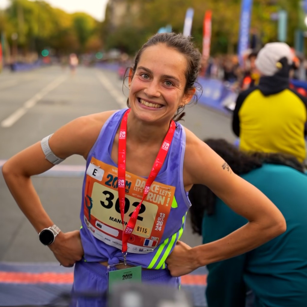 Manon Trapp bat le record de France aux 20 km de Paris et devient ...